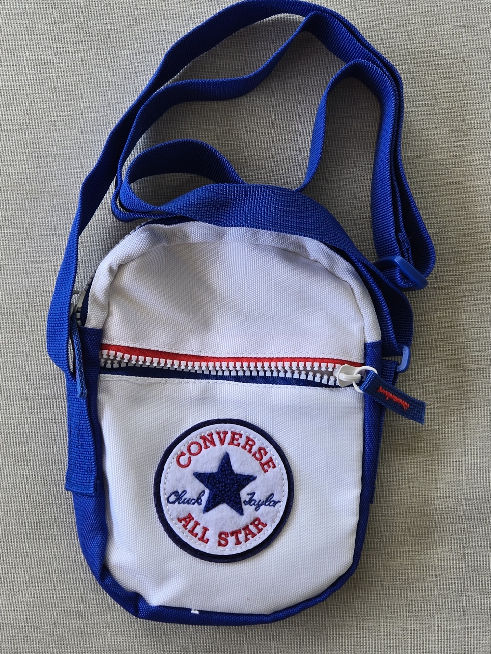 Converse White, Blue & Red Crossbody Belt Bag